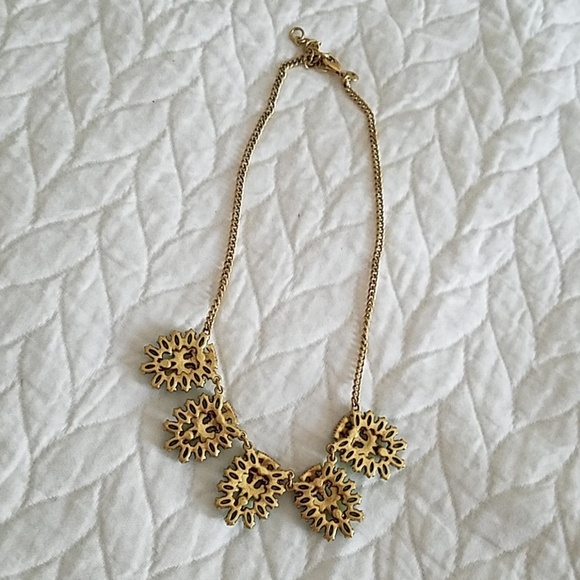 Jcrew Y2K layered gemstone necklace - Picture 2 of 3